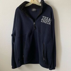 University of Texas Theta Sorority Fleece 1/2 Zip